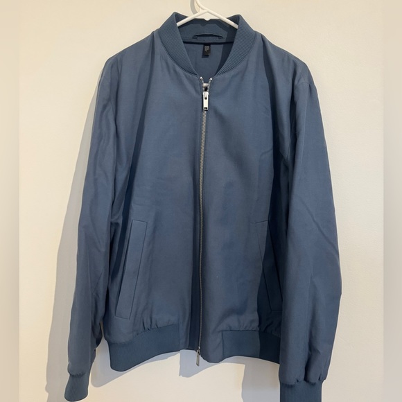 COS Bomber Jacket - Blue - Picture 3 of 5